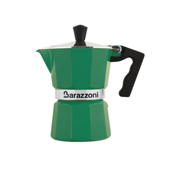 zielona Kawiarka aluminiowa Barazzoni Zielona